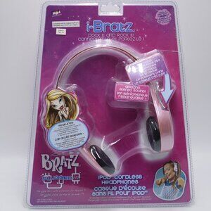 MGA i-Bratz Dock it n Rock it iPod Cordless Headphones Amazing Stereo Sound New